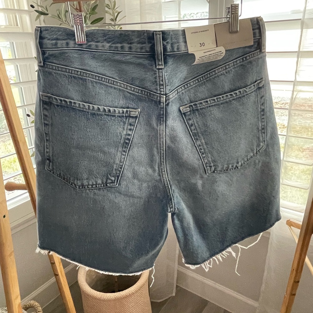Citizens Of Humanity Light Blue Denim Jean Shorts - Picture 11 of 12